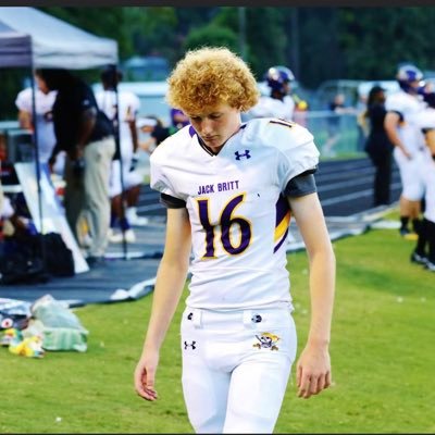 6,2 165 || Football - K/P || Soccer -CB || Jack Britt High School 2024 || GPA 3.3