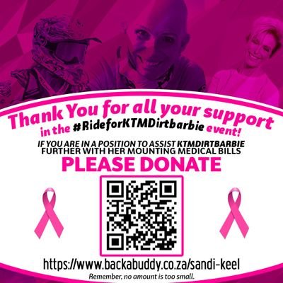KTMDirtbarbie💃
KTM addict🏍
Rocking the boat, sometimes tipping it over⛵
Love 🇿🇦 Hate ANC
#fckcancer
https://t.co/Pv8GDBrLkw