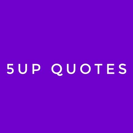 5up_quotes Profile Picture
