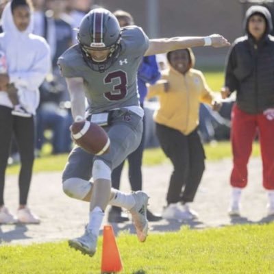 https://t.co/S8l25S2QTx QB1-Team Captain GPA 4.0 Class 2023 Ht/Wt-6’2”/170 lbs South-HS London, Ontario.  Experience: 12 Years/21 Seasons and counting 🏈