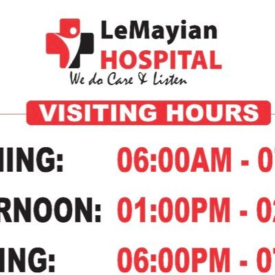 maiyanmedicalcentre@gmail.com or Lemhosp@gmail.com Outpatient, Inpatient, Minor & Major surgeries, Gynae/Obs, Lab, Theatre, Mother/Child care. Open 24/7.