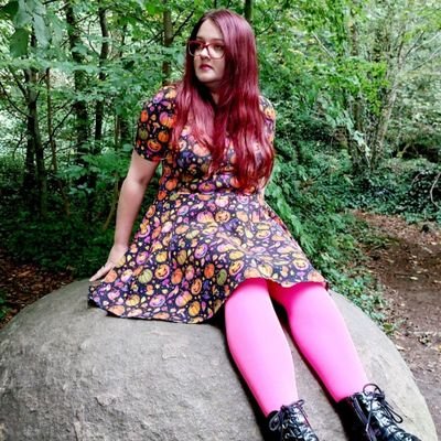 rainbow goth mum • writer • maker of badges & zines • blackout poet • former fundie • me/cfs • she/her