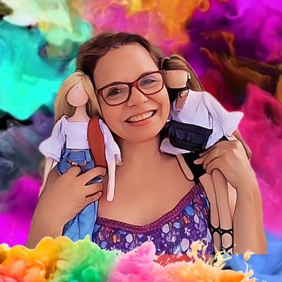 Sou artesã há 21 anos!
Faço bonecas de pano personalizadas, exclusivas e artesanais, e também objetos decorativos.
Lema: Amor em forma de arte... pra você!