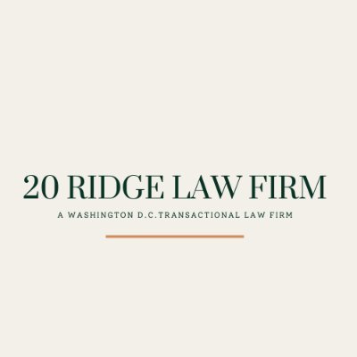 20 Ridge Law is a boutique buisness law firm based in Washington, D.C.  Our practice is focuses on technology, sports, media, entertainment, and privacy law.