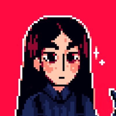 The Pixel Art witch / V. Arts Student 🇨🇴 ENG/ESP 🖤 Lv.20 - She/They - Art made with finger because the Apple Pencil is too expensive ✨
