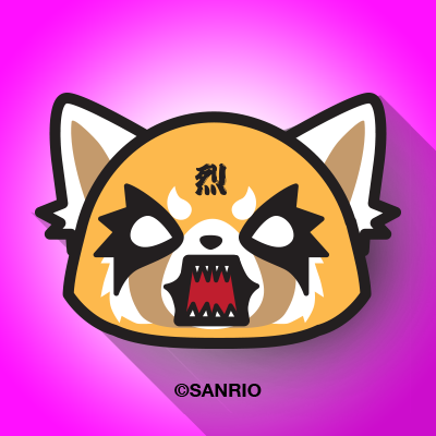 An officially licensed @aggretsuko digital collecting experience from @tiblesHQ.