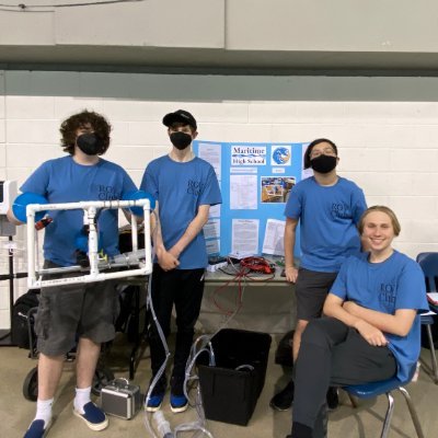 We are the Maritime High School ROV club. We build ROVs to compete in the MATE ROV competition. The team is comprised of creative Maritime High School students.