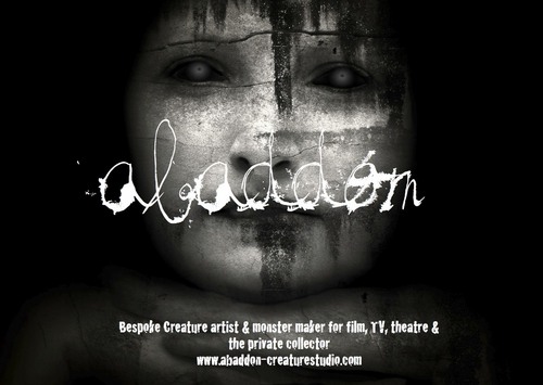Abaddonhorror's profile picture. I am a creature sculpture artist. I bring to life the creatures & monsters that stalk my deepest, darkest fears for theatre, TV, film & the private collector.