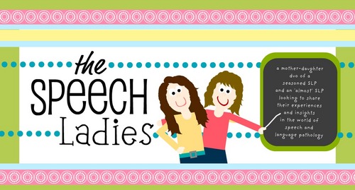 We are a mother/daughter speech language pathologist duo! We love what we do and want to exchange ideas with other SLPs! Authors of Speech Ladies blog.
