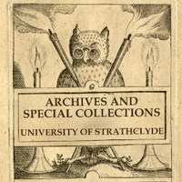 Archives and Special Collections at Strathclyde (@stratharchives) 's Twitter Profile Photo Archives and Special Collections at Strathclyde (@stratharchives) 's Twitter Profile Photo
