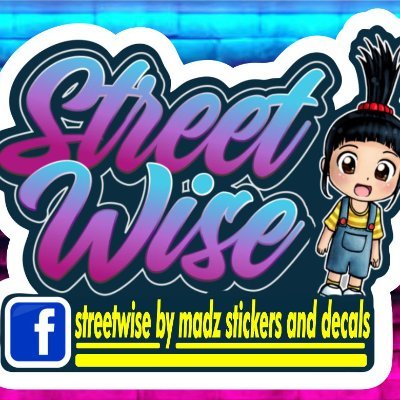streetwisemadz's profile picture. Streetwise , started wayback year 2018 just by merely reselling printed stickers along roadside which is why the name of our company started.