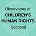 Observatory of Children's Human Rights Scotland (@ObsChildRights) Twitter profile photo