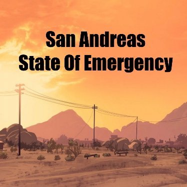 Fivem Server
San Andreas State of Emergency
Invite: https://t.co/4noVJm6MeO