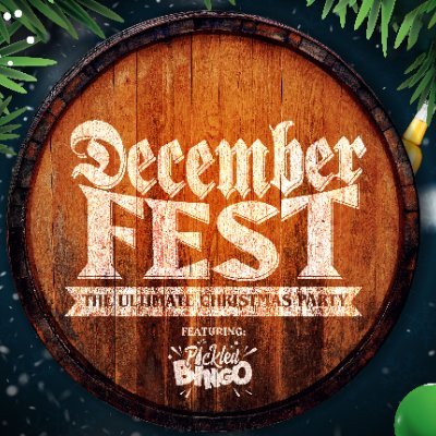 Coming to Coventry on the Thursday 15th, Friday 16th and Saturday 17th of December. Decemberfest brings a Christmas party like no other to the Midlands.