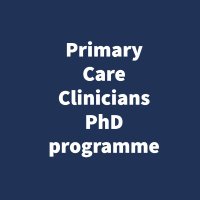 PhD programme for Primary Care Clinicians(@PhDPriCareClin) 's Twitter Profile Photo