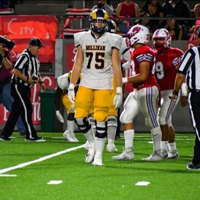 | MILLIKAN High school | co 2024 | Left tackle | #75 | https://t.co/gq690lD60T