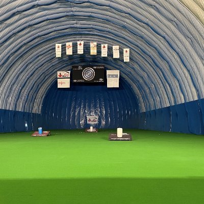 New Golf Dome located 2 blocks East of McLeod Trail on 50th Ave in Calgary. 33 Stall range, Simulators, Golf Instruction with The National Golf Academy.