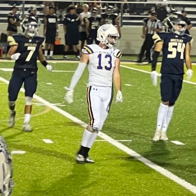 Will C Wood Highschool ‘23 | WR, LB | 5’8” 155 lbs 3.6 GPA