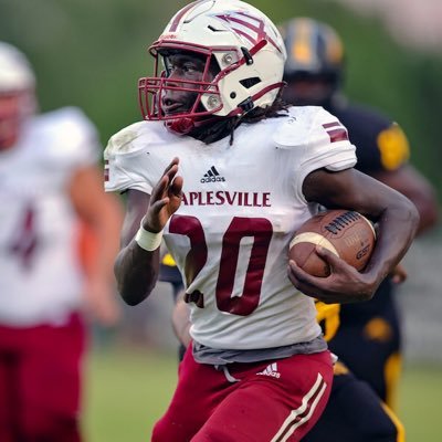 Jakavion Jackson Maplesville high school |5’10| |182 lbs | |Running back, Coner| 40 time 4.3 Class of 2023 email:Jakavion20@gmail.com phone number 334-413-5649