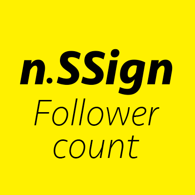 nSSign_f_count's profile picture. n.SSignのフォロワー数のカウントするアカウントです。不定休。 @yuki_ta1231
