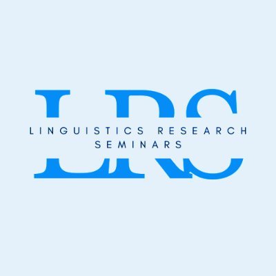 @tcdslscs Postgraduate Linguistics Research Seminar Series. Providing a platform to learn about ongoing research in our School.