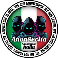 Anonymous Italia Team 🇮🇹(@AnonSecIta) 's Twitter Profile Photo