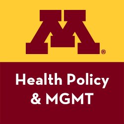 Division of Health Policy & Management at the University of Minnesota @publichealthumn