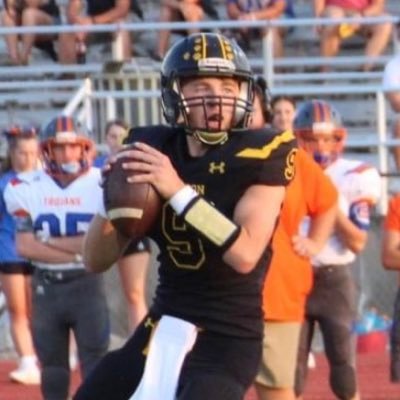 Madison high school. Football, track. 5’11, 175lbs QB, 3.8 GPA, 245lb hang clean 4.78 40. Emporia State track and field commit