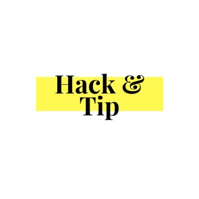 hackndtip's profile picture. Easy and Handy Tips 😍
Managed by @coding_scholar