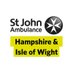 St John Ambulance ¦ Hampshire & Isle of Wight (@sjahampshireiow) Twitter profile photo St John Ambulance ¦ Hampshire & Isle of Wight (@sjahampshireiow) Twitter profile photo