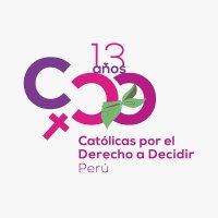 Católicas por el Derecho a Decidir - Perú (@cddperu) 's Twitter Profile Photo Católicas por el Derecho a Decidir - Perú (@cddperu) 's Twitter Profile Photo