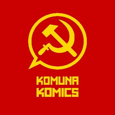 KomicsKomuna's profile picture. Perfil do projeto Komuna Komics, quadrinistas de esquerda unidos para produzir quadrinhos de temática política