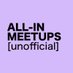 allinmeetups-unofficial (@ALLIN_meetups) Twitter profile photo