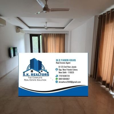 SK Realtors Real state broker in South Delhi and fam House .
Expert in South Delhi/ncr phone no 7701938724