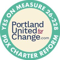 Portland United for Change(@charter_reform) 's Twitter Profile Photo