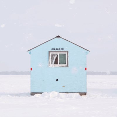 traditional artist, photographer -Ice Huts ~track momma ~