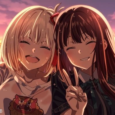 Daily posts of Chisato Nishikigi and Takina Inoue from Lycoris Recoil. Suggestions in DM || ❤ + 🔁 = 😁