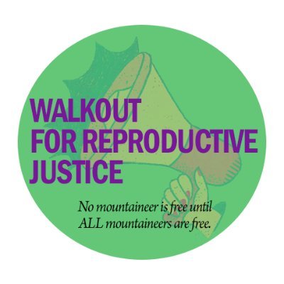 On October 6th at 1 pm, WVU students will be walking out of their classes to attend a rally at Woodburn Hall for Reproductive Justice. Find out more at the link