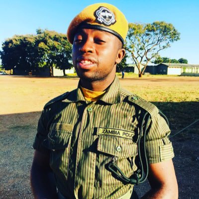 Zambia police Paramilitary Trooper 🇿🇲