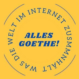 allesgoethe's profile picture. Was die Welt im Internet zusammenhält | Host: @damianmallepree 🎙https://t.co/HGgA036RgN