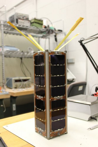 The Radio Aurora Explorer (RAX) is a student-led small satellite mission funded by the National Science Foundation (NSF) to study space weather.