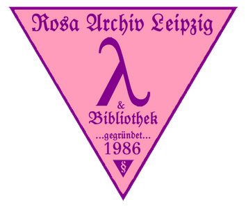ROSA ARCHIV (PINK ARCHIVES) & Library - since 1986… We collect books, magazines, newspaper article, documents and much more besides about homosexuality…
