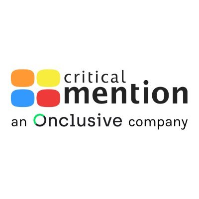 Critical Mention is now part of Onclusive. Follow @Onclusive for updates.