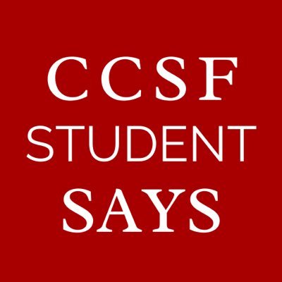 CCSFStudentSays