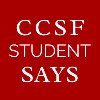 CCSFStudentSays(@CCSFStudentsays) 's Twitter Profile Photo