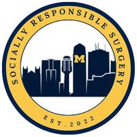 UMich Socially Responsible Surgery(@UMichSurgEquity) 's Twitter Profile Photo