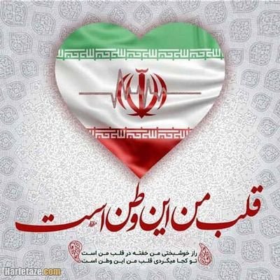 من یک ایرانی ام که جانم را برای وطنم و رهبرم وامام زمانم فدا خواهم کرد