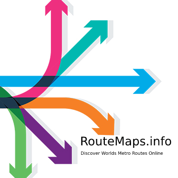 Website that provides route info, fare, stations, stops of metro trains.