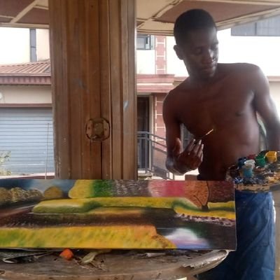 I am adebayo David, a native of ogun state, a fine -art artist.