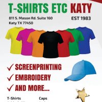 T-shirts Etc Katy Tx(@ShirtsTx) 's Twitter Profile Photo